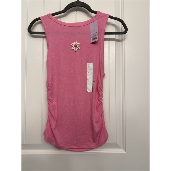 wild fable Tops - Women's High Neck Tank Top Wild Fable Pink Size Medium Shell Embellishment